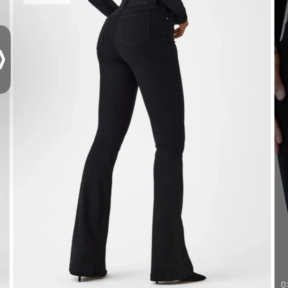 ❄️ ❄️ SPANX black 20326 Flare Jeans - clean black - Picture 5 of 6